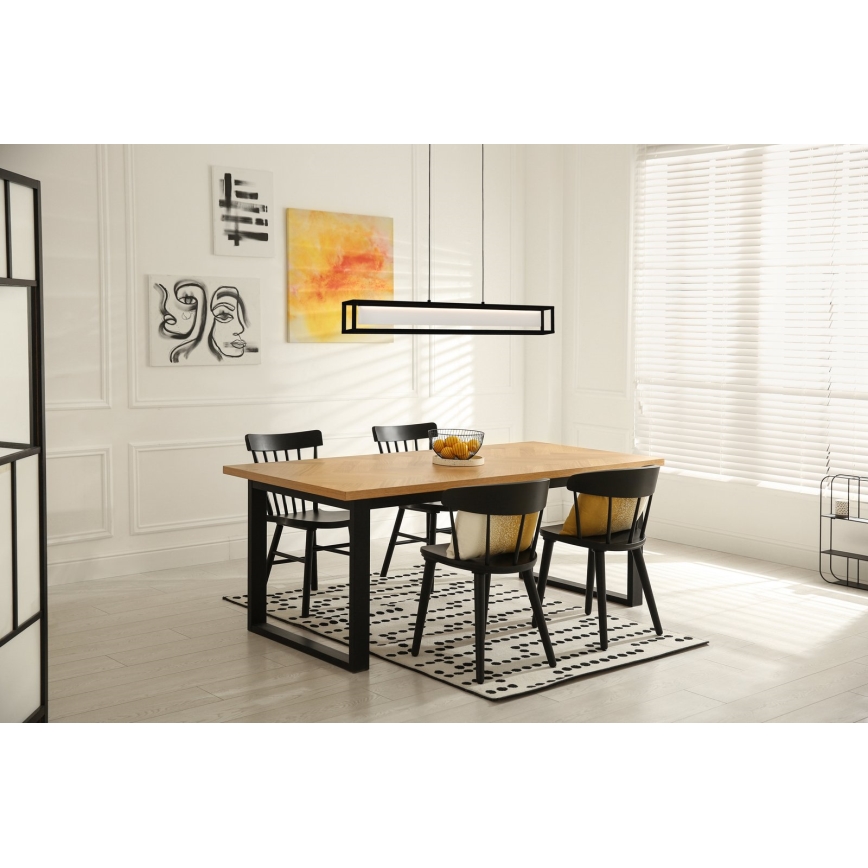 Eglo 39629 - LED ρυθμιζόμενο κρεμαστό φωτιστικό με καλώδιο GUALAJO LED/27W/230V μαύρο