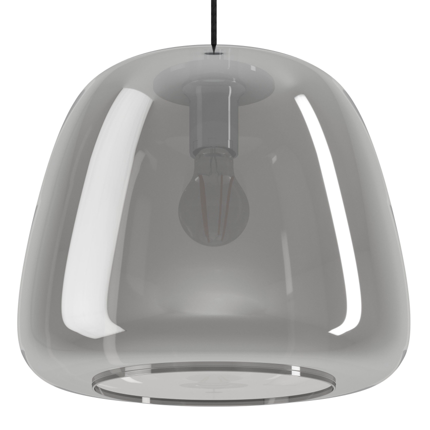 Eglo - Κρεμαστό φωτιστικό οροφής 1xE27/40W/230V διάμετρος 35 cm φιμέ