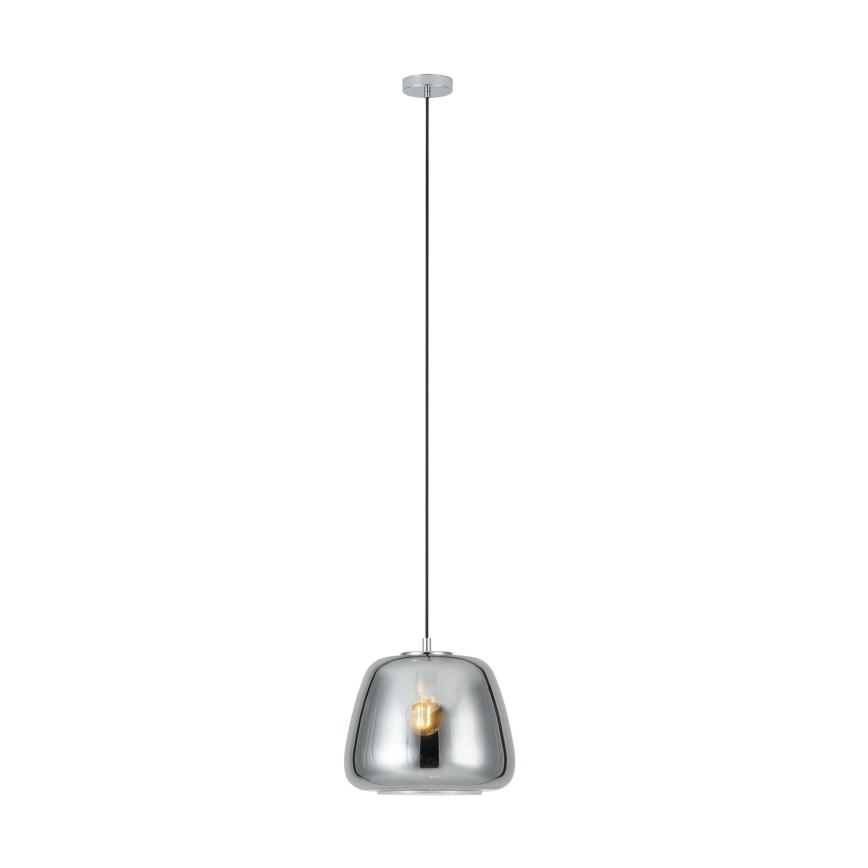 Eglo - Κρεμαστό φωτιστικό οροφής 1xE27/40W/230V διάμετρος 35 cm φιμέ