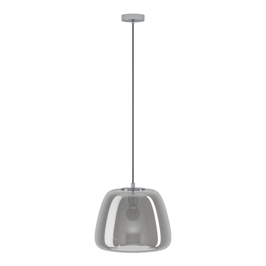 Eglo - Κρεμαστό φωτιστικό οροφής 1xE27/40W/230V διάμετρος 35 cm φιμέ