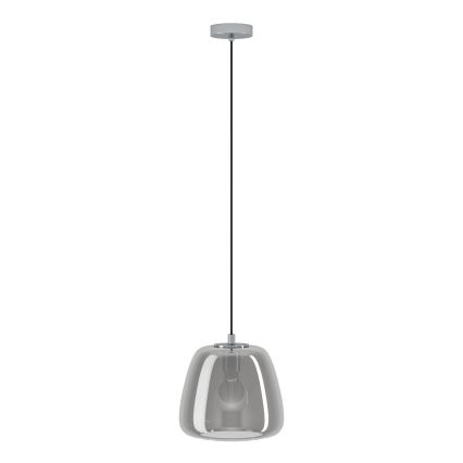 Eglo - Κρεμαστό φωτιστικό οροφής 1xE27/40W/230V διάμετρος 26 cm φιμέ