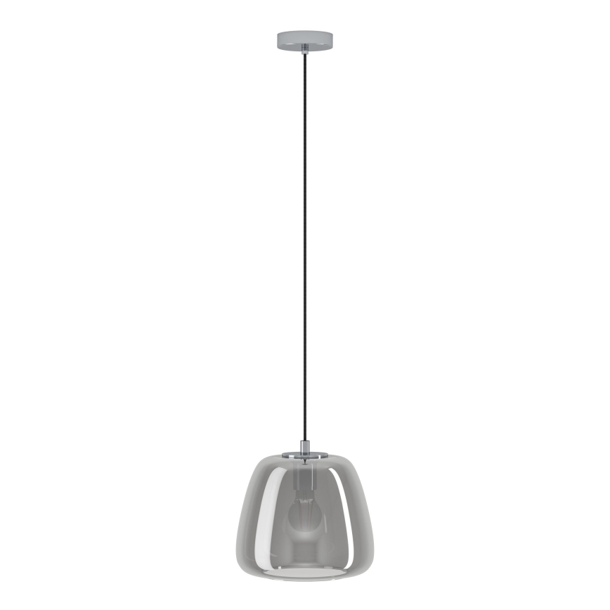 Eglo - Κρεμαστό φωτιστικό οροφής 1xE27/40W/230V διάμετρος 26 cm φιμέ