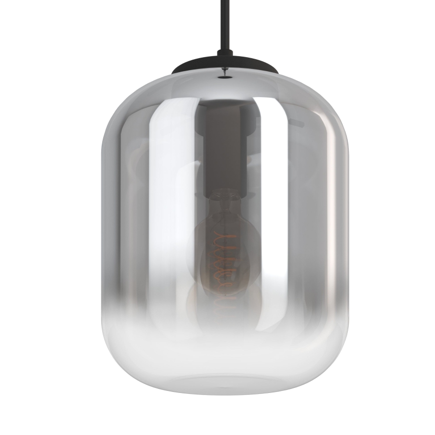 Eglo - Κρεμαστό φωτιστικό οροφής 1xE27/40W/230V διάμετρος 35 cm φιμέ