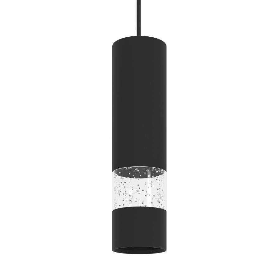 Eglo -  Κρεμαστό φωτιστικό οροφής LED 1xGU10/4,6W/230V μαύρο