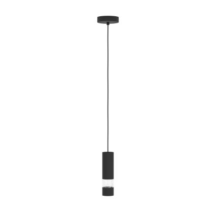 Eglo -  Κρεμαστό φωτιστικό οροφής LED 1xGU10/4,6W/230V μαύρο