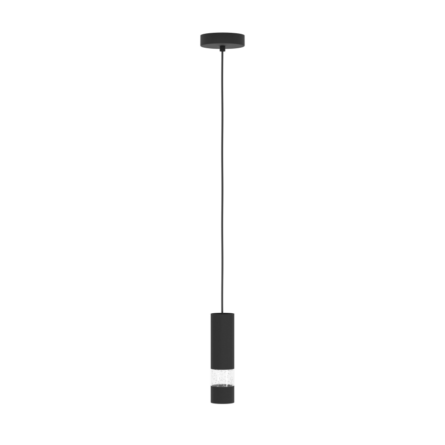 Eglo -  Κρεμαστό φωτιστικό οροφής LED 1xGU10/4,6W/230V μαύρο