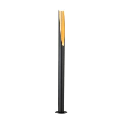 Eglo - Επιδαπέδια λάμπα LED 1xGU10/4,7W/230V μαύρο/χρυσό