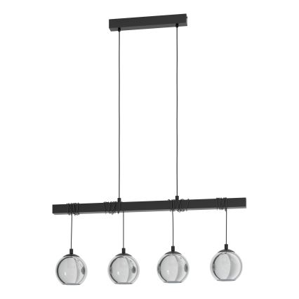 Eglo - Πολύφωτο σε ράγα 4xE27/40W/230V