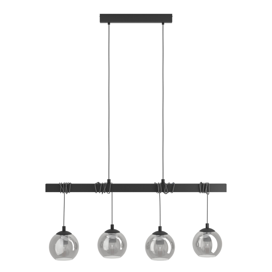 Eglo - Πολύφωτο σε ράγα 4xE27/40W/230V