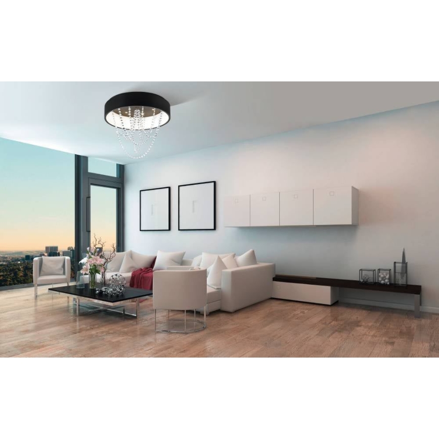 Eglo - LED Dimmable φωτιστικό οροφής LED/34W/230V + 6xLED/5,4W + τηλεχειριστήριο