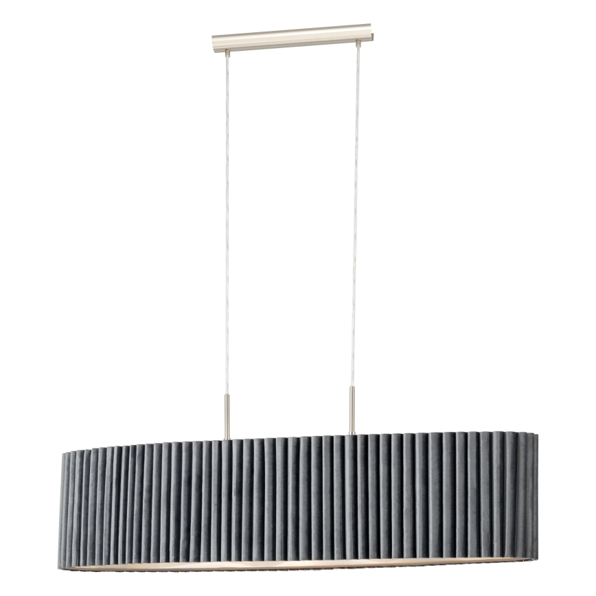 Eglo -Πολύφωτο σε ράγα 2xE27/40W/230V γκρι