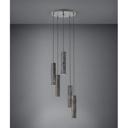 Eglo - LED Πολύφωτο κρεμαστό 5xGU10/4,5W/230V