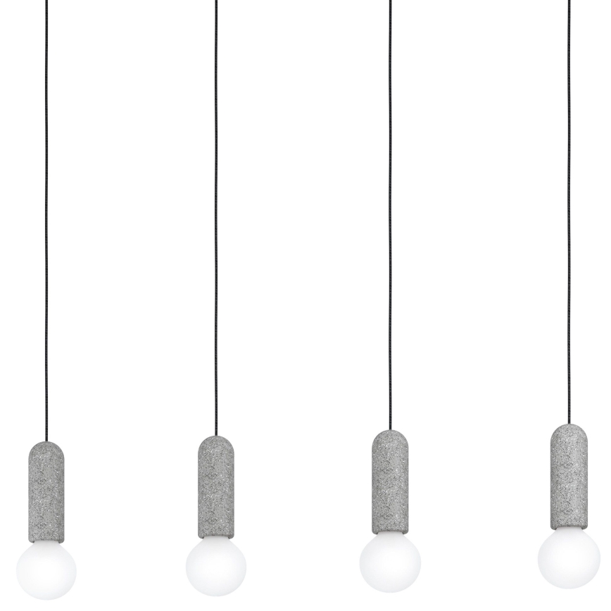 Eglo - Πολύφωτο σε σχοινί 4xE27/40W/230V