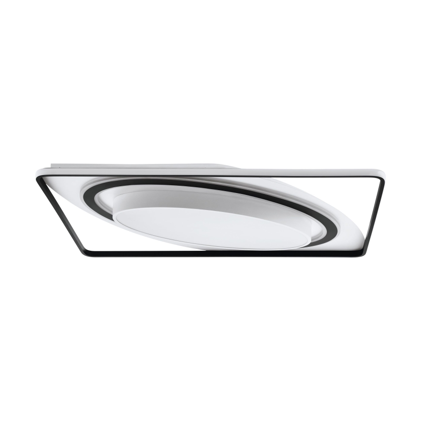 Eglo - LED Dimmable φωτιστικό οροφής LED/28W/230V+LED/13W+ LED/2,8W 3000-6500K μαύρο + τηλεχειριστήριο