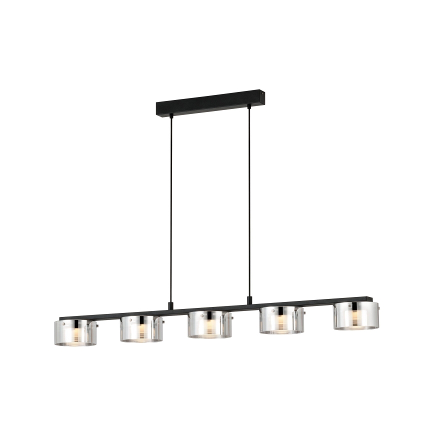 Eglo - LED Dimmable πολύφωτο ράγα 5xLED/5,4W/230V