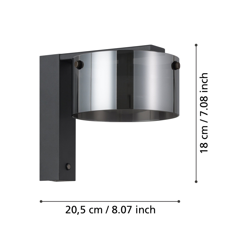 Eglo - Φωτιστικό τοίχου LED Dimmable 1xLED/7,2W/230V