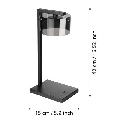 Eglo - LED Dimmable επιτραπέζια λάμπα 1xLED/7,2W/230V