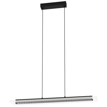 Eglo - Led Dimmable κρεμαστό φωτιστικό οροφής LED/57,5W/230V 3000K μαύρο + τηλεχειριστήριο
