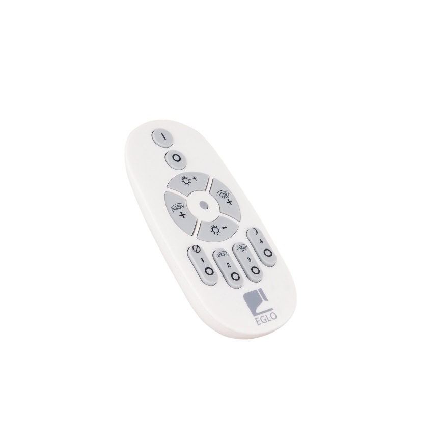 Eglo - Led Dimmable κρεμαστό φωτιστικό οροφής LED/57,5W/230V 3000K μαύρο + τηλεχειριστήριο