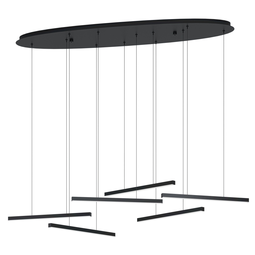Eglo - Led Dimmable κρεμαστό φωτιστικό οροφής 6xLED/8,4W/230V 3000K μαύρο