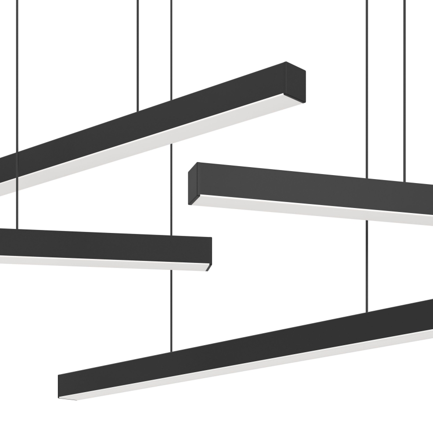 Eglo - Led Dimmable κρεμαστό φωτιστικό οροφής 6xLED/8,4W/230V 3000K μαύρο