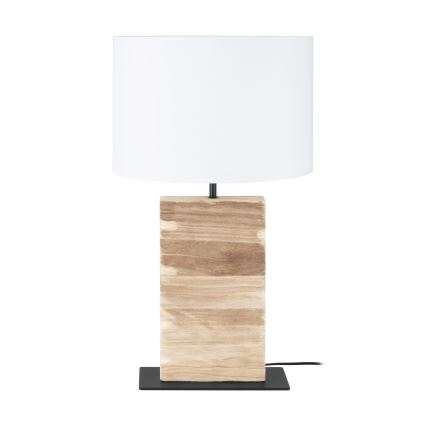 Eglo - Eπιτραπέζιο φωτιστικό 1xE27/40W/230V 62,5 cm καφέ