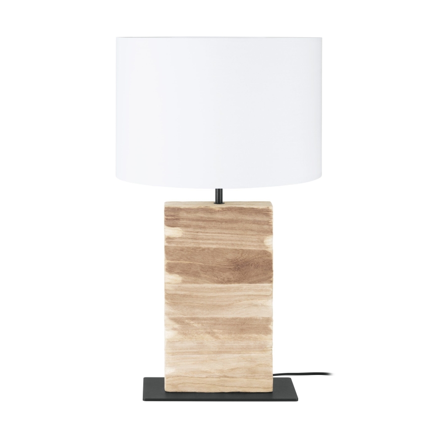 Eglo - Eπιτραπέζιο φωτιστικό 1xE27/40W/230V 62,5 cm καφέ