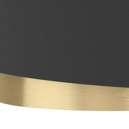 Eglo - Φωτιστικό οροφής 1xE27/40W/230V μαύρο/χρυσό