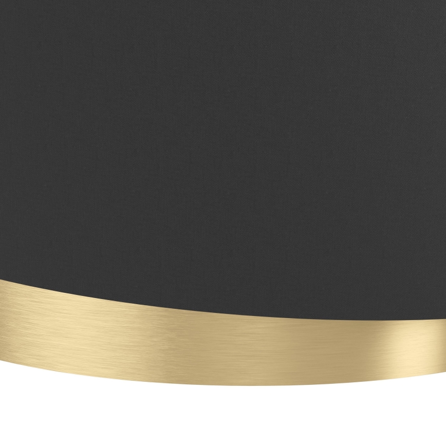 Eglo 39926 - Κρεμαστό φωτιστικό οροφής MANDERLINE 1xE27/40W/230V μαύρο/χρυσό