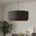 Eglo 39931 - κρεμαστό φωτιστικό με καλώδιο MANDERLINE 1xE27/40W/230V καφέ/χρυσό