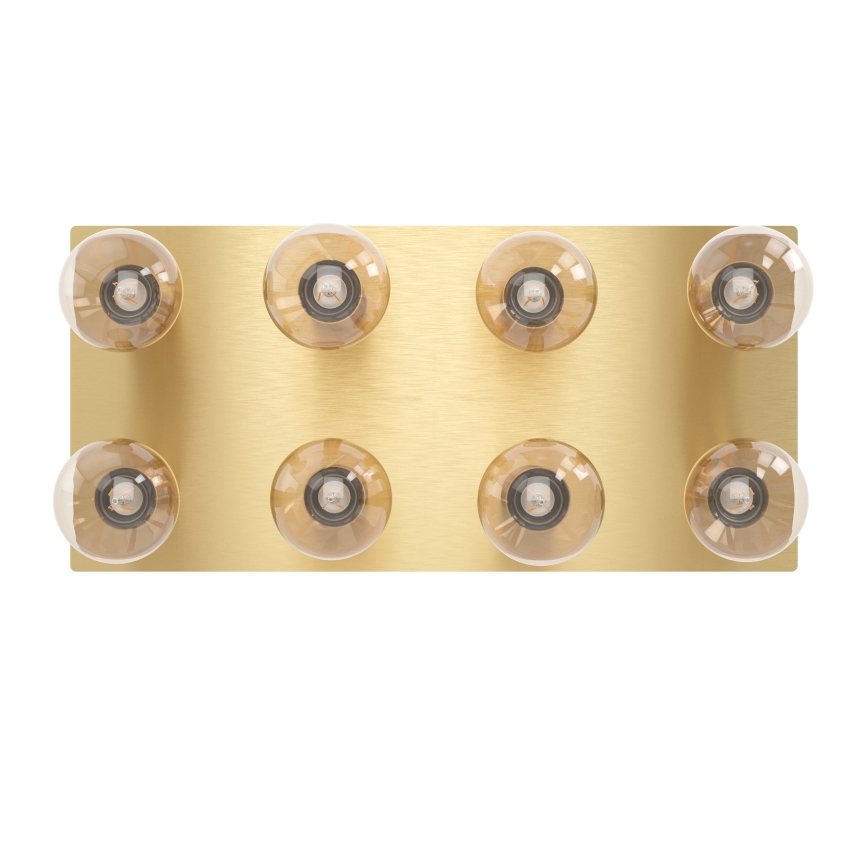 Eglo - Φωτιστικό οροφής 8xE27/40W/230V χρυσό