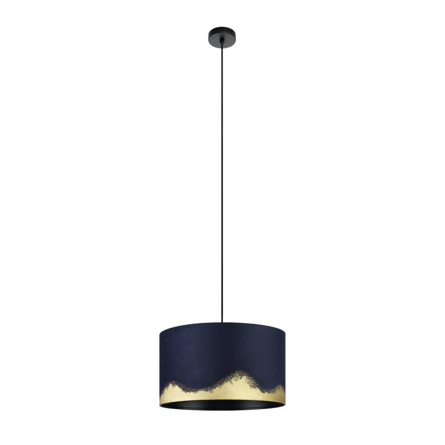 Eglo - Κρεμαστό φωτιστικό οροφής 1xE27/40W/230V διάμετρος 38 cm μπλε/χρυσό
