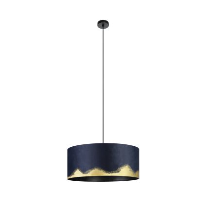 Eglo - Κρεμαστό φωτιστικό οροφής 1xE27/40W/230V διάμετρος 53 cm μπλε/χρυσό