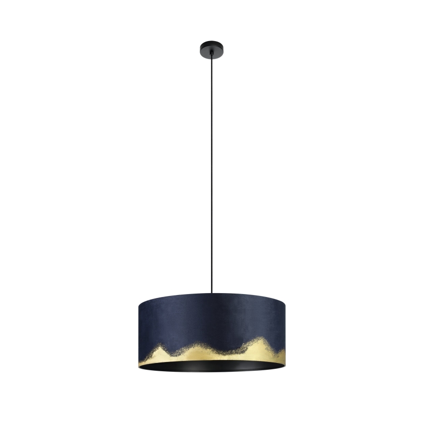 Eglo - Κρεμαστό φωτιστικό οροφής 1xE27/40W/230V διάμετρος 53 cm μπλε/χρυσό
