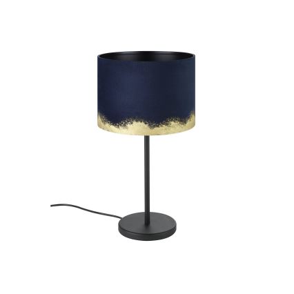 Eglo 39975 - Eπιτραπέζιο φωτιστικό CASUARITA 1xE27/40W/230V μπλε/χρυσό
