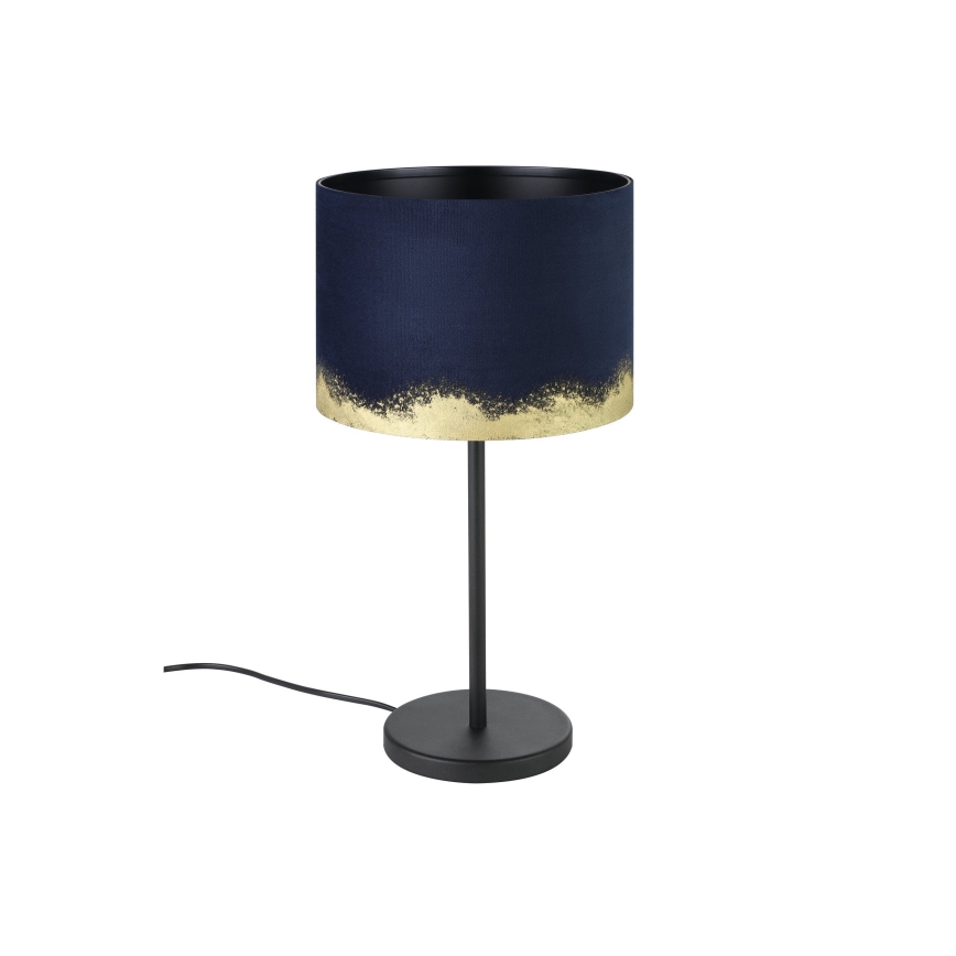 Eglo 39975 - Eπιτραπέζιο φωτιστικό CASUARITA 1xE27/40W/230V μπλε/χρυσό