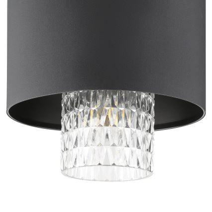 Eglo - Κρεμαστό φωτιστικό οροφής 3xE27/40W/230V μαύρο