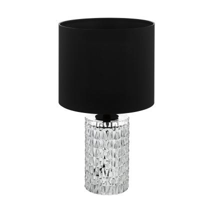 Eglo - Eπιτραπέζιο φωτιστικό 1xE27/40W/230V μαύρο