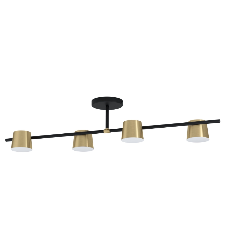 Eglo - LED Πλαφονιέρα οροφής 4xGU10/4,6W/230V 3000K χρυσό