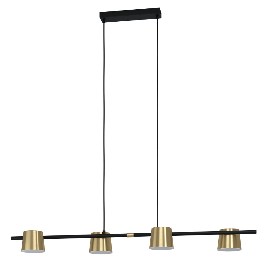 Eglo -  Κρεμαστό φωτιστικό οροφής LED 4xGU10/4,6W/230V 3000K χρυσό