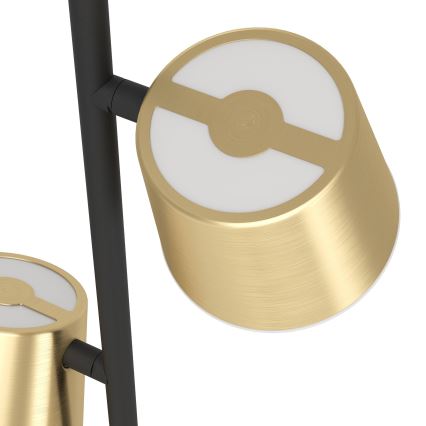 Eglo - Επιδαπέδια λάμπα LED 3xGU10/4,6W/230V 3000K χρυσό