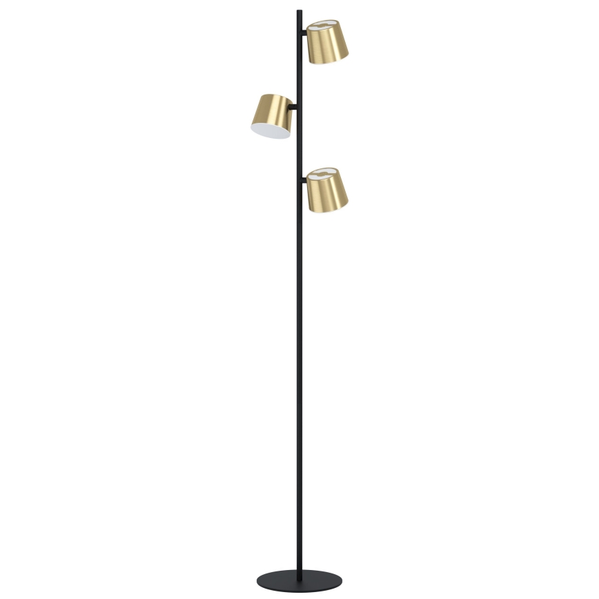 Eglo - Επιδαπέδια λάμπα LED 3xGU10/4,6W/230V 3000K χρυσό