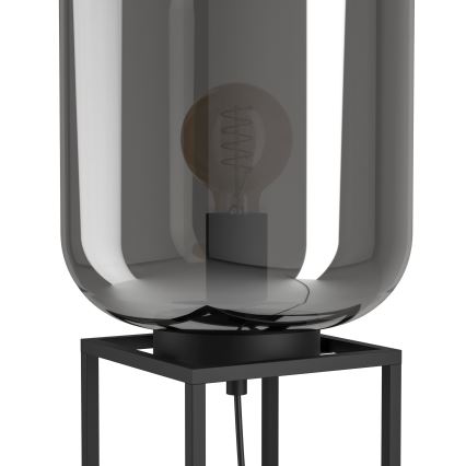 Eglo - Επιδαπέδιο φωτιστικό 1xE27/40W/230V φιμέ