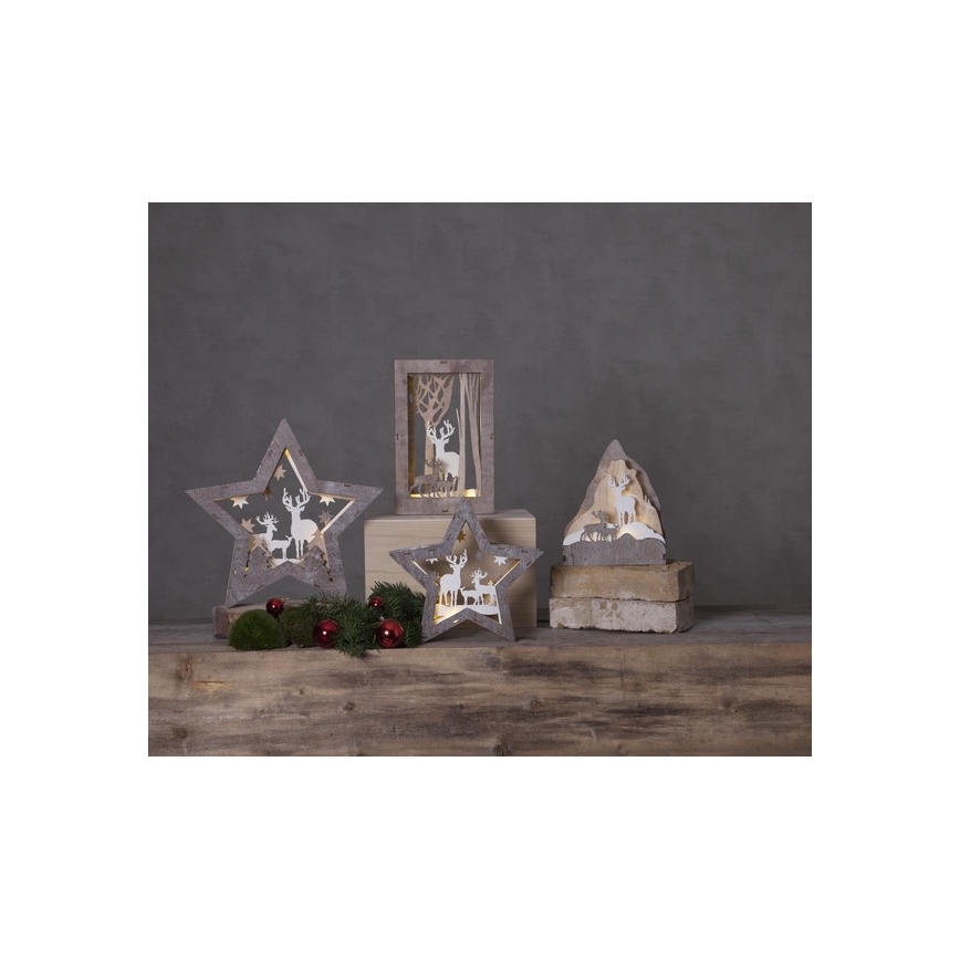 Eglo - Χριστουγεννιάτικο διακοσμητικό LED 10xLED/0,03W/2xAA