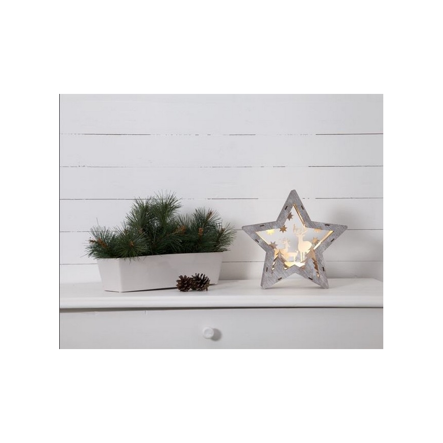 Eglo - LED Χριστουγεννιάτικο διακοσμητικό 10xLED/0,03W/2xAAA