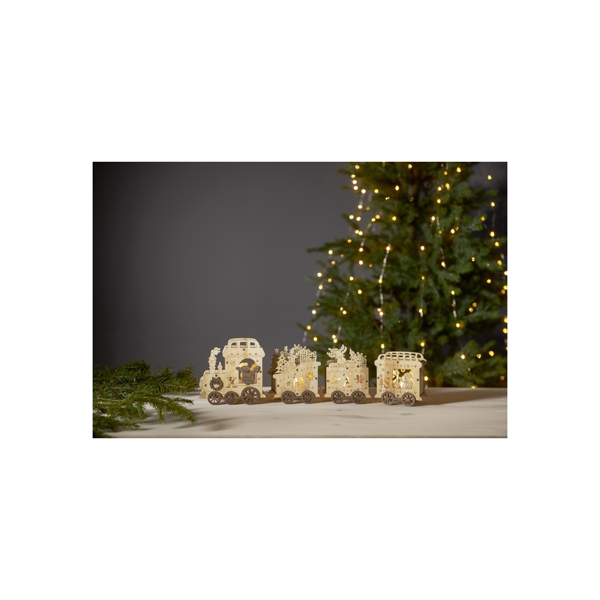 Eglo - LED Χριστουγεννιάτικο διακοσμητικό 4xLED/0,06W/2xAA