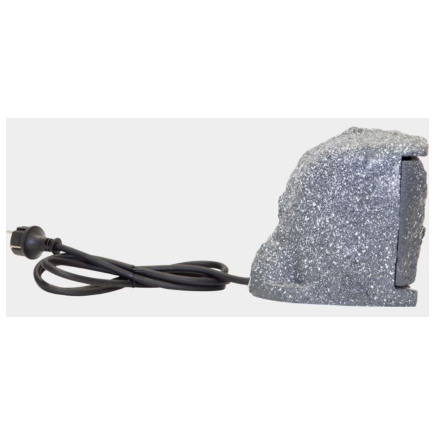 Eglo - Πολύπριζο εξωτερικού χώρου με 4 πρίζες 3680W/230V IP44