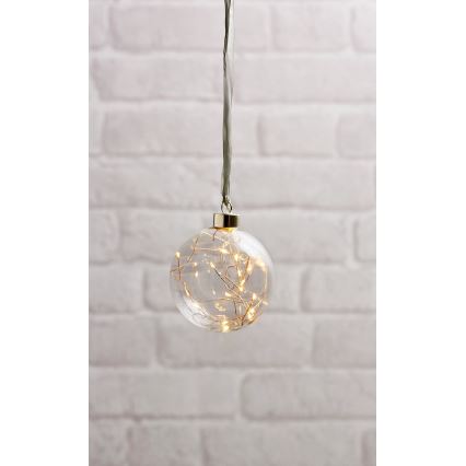 Eglo -  Χριστουγεννιάτικο διακοσμητικό LED 15xLED/0,012W/4,5/230V δ. 10 cm