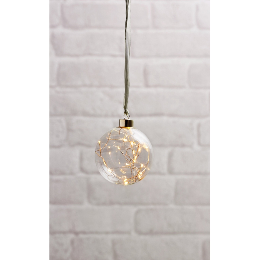 Eglo -  Χριστουγεννιάτικο διακοσμητικό LED 15xLED/0,012W/4,5/230V δ. 10 cm