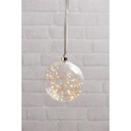 Eglo - LED Χριστουγεννιάτικη διακόσμηση 40xLED/0,064W/3/230V διάμ. 15 εκ.